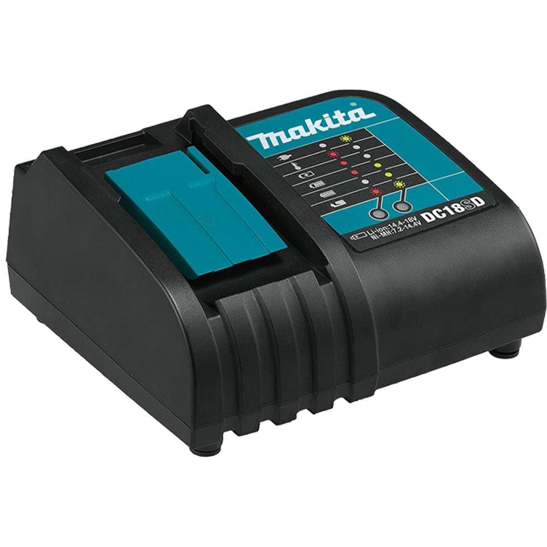 Makita DTD153RTJ 18V LXT Brushless Impact Driver Kit – Includes 2 x 5.0Ah Batteries, Fast Charger, and MAKPAC Storage Case