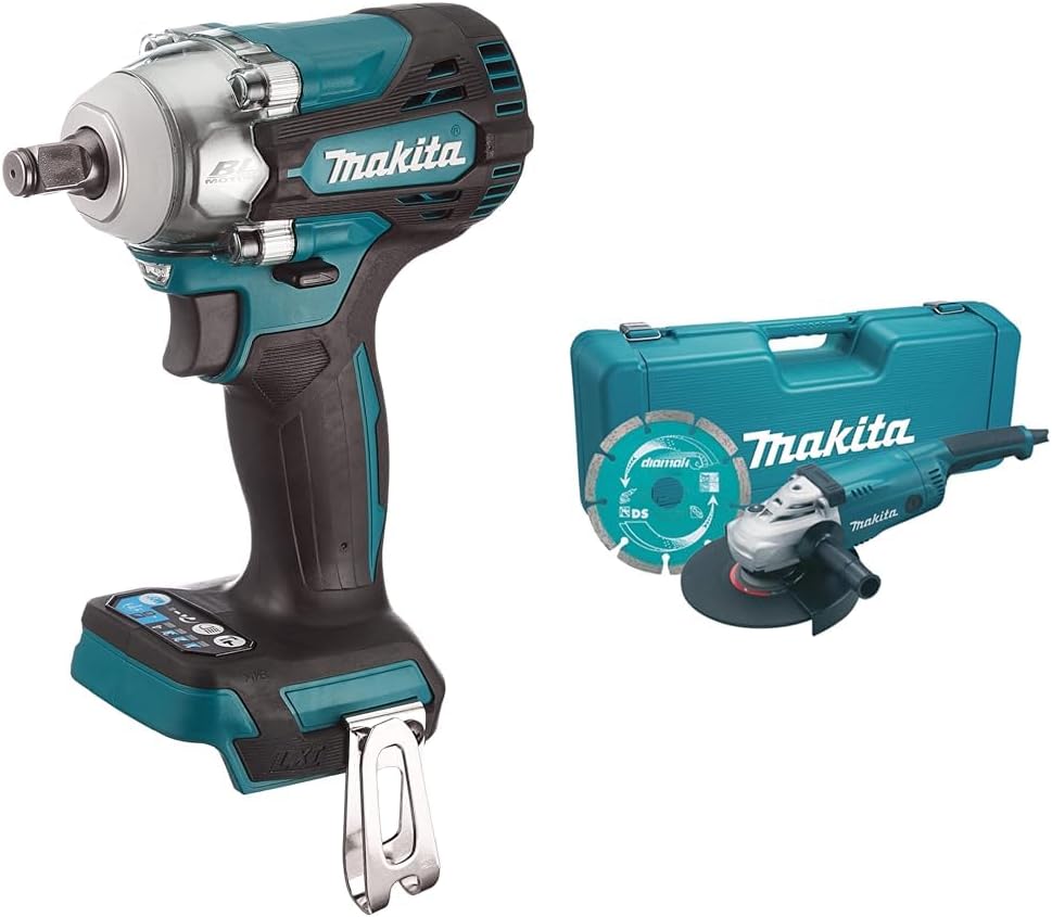 Makita DTW300Z 18V Brushless Cordless Impact Wrench – Batteries and Charger Sold Separately.
